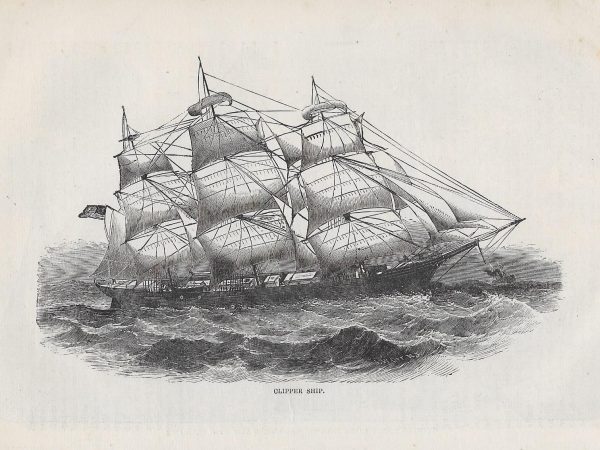 No. 4234b “Clipper Ship”, mid-1800s