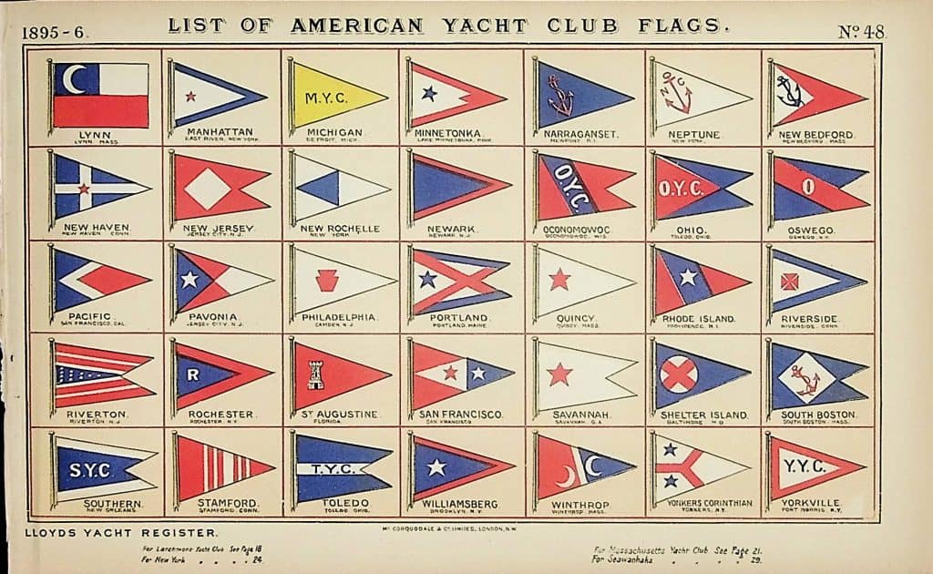 saugus river yacht club flag