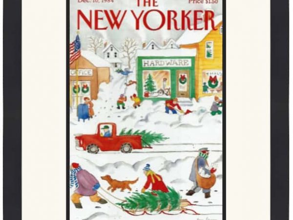 Original New Yorker Cover December 10, 1984
