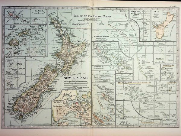 No. 4369 New Zealand & Islands of the Pacific Ocean, 1903