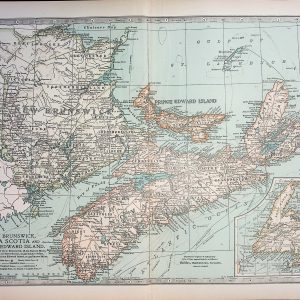 #4556 New Brunswick, Nova Scotia & Prince Edward Island, 1903