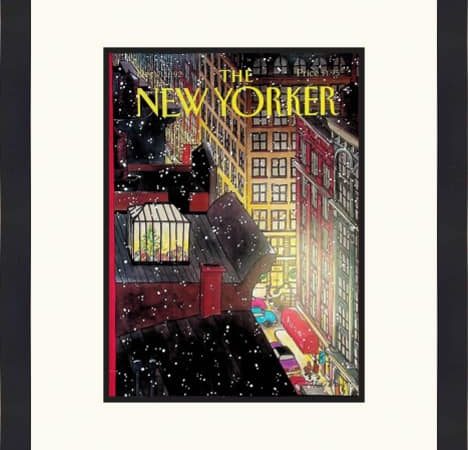 Original New Yorker Cover December 7, 1992