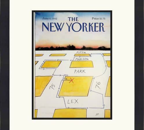 Original New Yorker Cover June 8, 1992