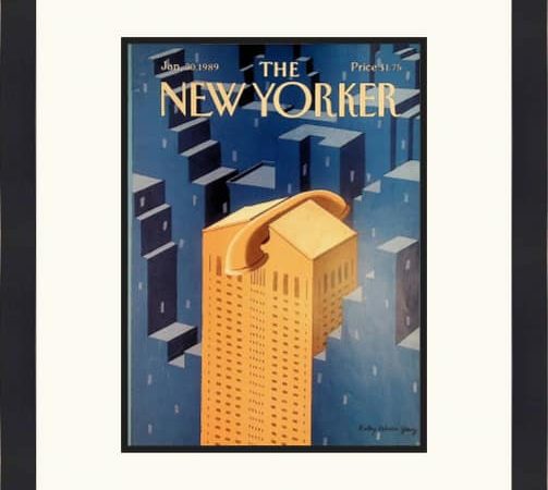 Original New Yorker Cover January 30, 1989