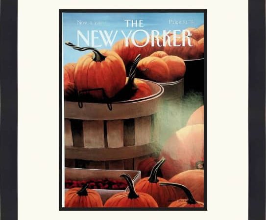 Original New Yorker Cover November 4, 1991