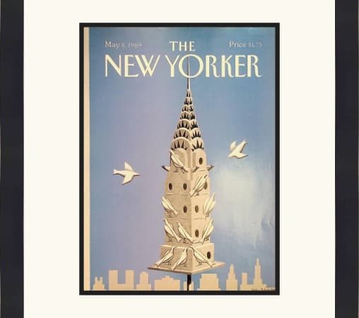 Original New Yorker Cover May 8, 1989