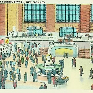 #5581 Grand Central Railroad Station, Interior ca1940s
