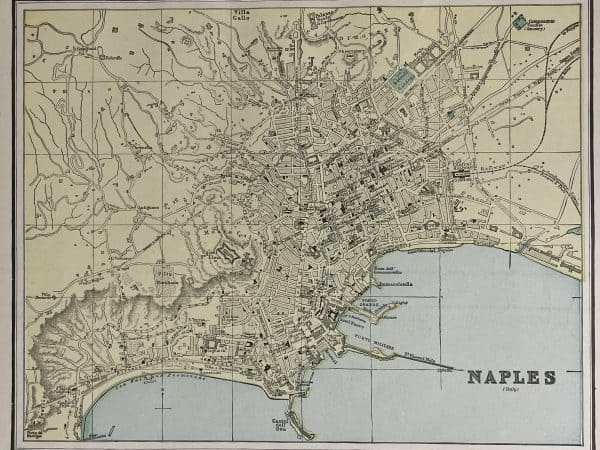 No. 6146 Naples Italy / Vienna Austria 1898