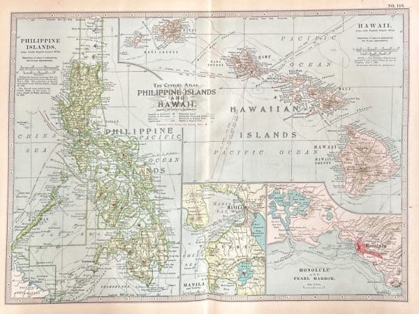 No. 6217 Philippine Islands and Hawaii 1911